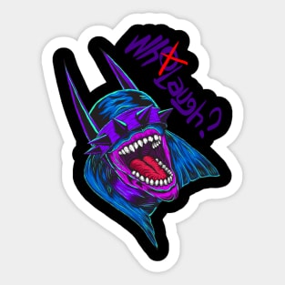 Batman who laugh? Sticker